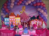 Mesa Temática Barbie Moda e Magia
