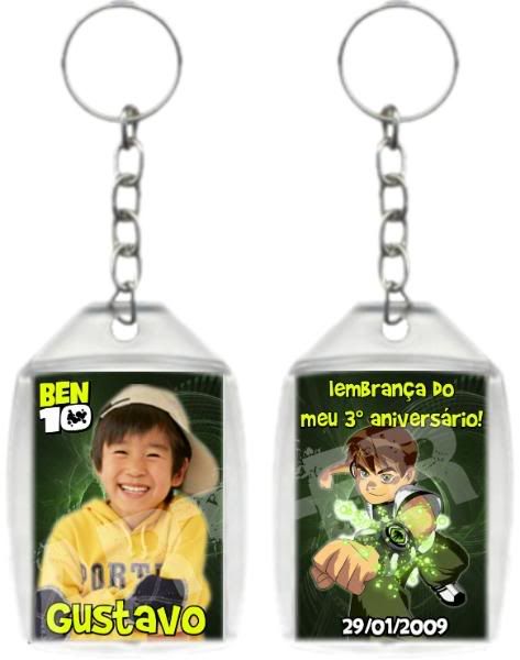 Chaveiros personalizados
